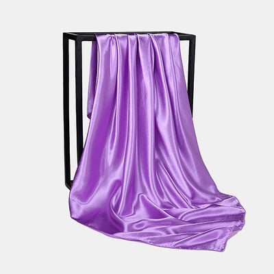 Foulard de Satén 90x90 cm - Pañuelo Versátil para Mujer - Image 50