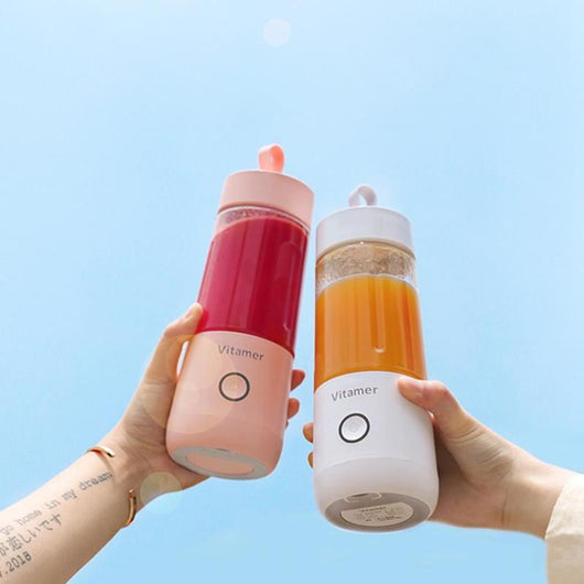 Licuadora Portátil 350ml USB Recargable - Batidora Eléctrica para Smoothies y Jugos - Image 6