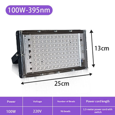 Luz Negra LED UV Profesional para Fiestas y Efectos Fluorescentes - Image 5