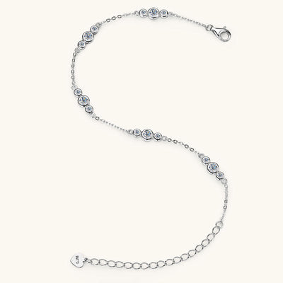 Pulsera Minimalista de Moissanita Europeo Americano Nicho - Image 16