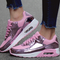 Zapatillas Running Yuansu - Malla Transpirable con Cuero Lacado Brillante
