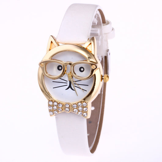 Reloj Infantil con Luz LED y Diseño de Gato Mecánico - Image 9