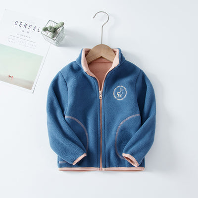 Conjunto Infantil Cardigan Polar con Capucha - Image 22