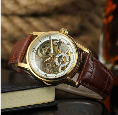 Reloj Deportivo Militar para Hombre con Esqueleto Visible - Image 5