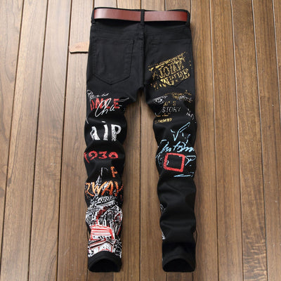 Pantalones Vaqueros Clásicos para Hombre de Alta Moda - Image 3