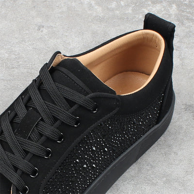 Tenis Deportivos Rojo con Detalles de Cristal - Cómodos y Transpirables - Image 9