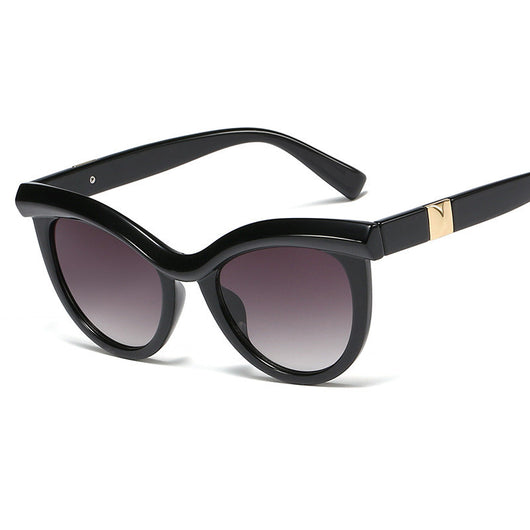 Gafas de Moda Cat Eye Media Montura - Image 3