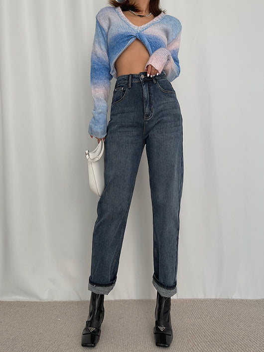 Suéter Oversize Cuello V Suave y Cómodo para Mujer - Image 23