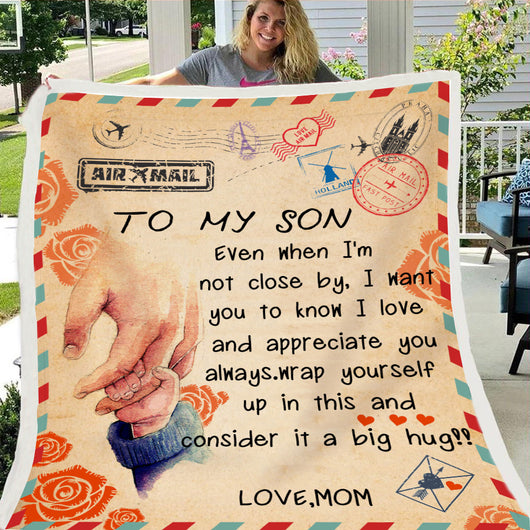 Manta Polar Personalizada con Mensaje de Amor - Carta Especial para Familia - Image 16