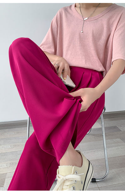 Pantalón Sastre Doble Botonadura Color Pitaya para Mujer - Image 19