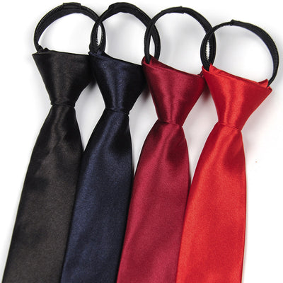 Corbata Elástica Lazy Zip para Hombre - Accesorio Formal Ejecutivo - Image 3