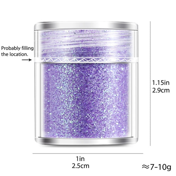 Lentejuelas Ultrafinas 1+2+3mm - Brillo Profesional