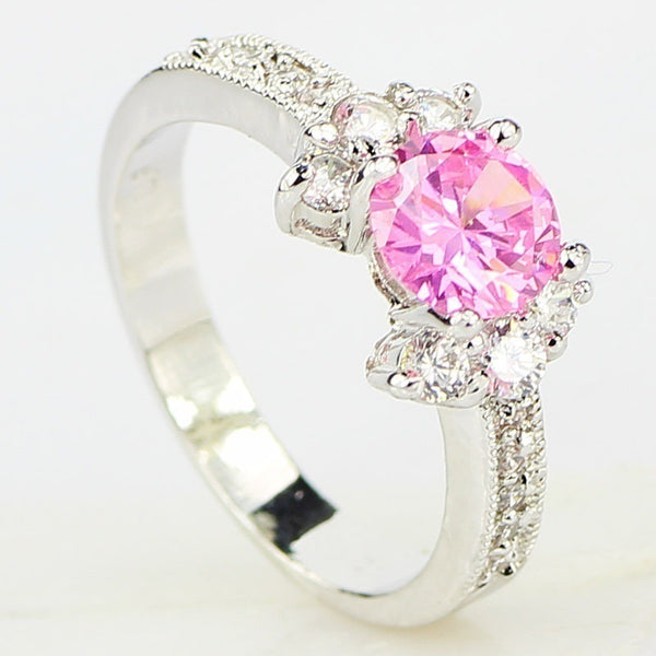 Anillo de Compromiso Princesa Champagne con Gema Europea