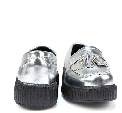 Zapatos Retro Harajuku con Plataforma Gruesa y Borlas - Estilo Inglés Vintage - Image 4