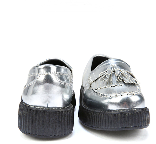 Zapatos Retro Harajuku con Plataforma Gruesa y Borlas - Estilo Inglés Vintage - Image 4
