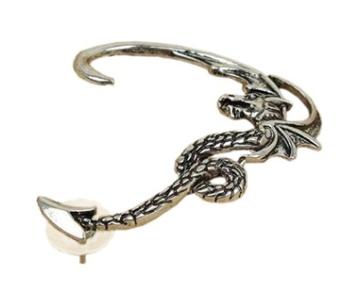 Aretes Góticos Retro Dragón Volador - Estilo Europeo Americano - Image 3