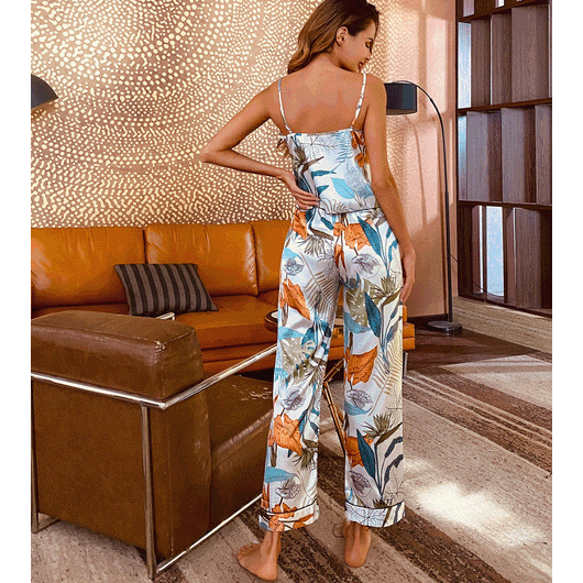 Conjunto de 3 Piezas de Pijama y Ropa Cómoda para Casa - Image 5