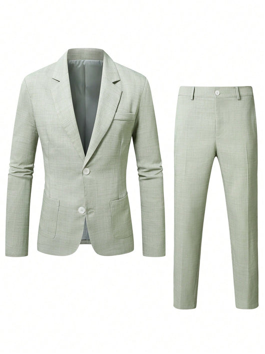 Conjunto de Traje Ejecutivo Clásico para Hombre - Image 16