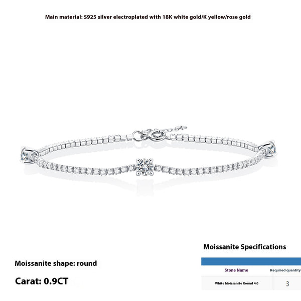 Pulsera Cuadrada de Moda para Mujer - Regalo Elegante de Alto Grado - Image 3