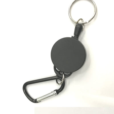 Llavero Retráctil Anti-pérdida con Cable de Seguridad y Botón de Fácil Extracción - Image 4