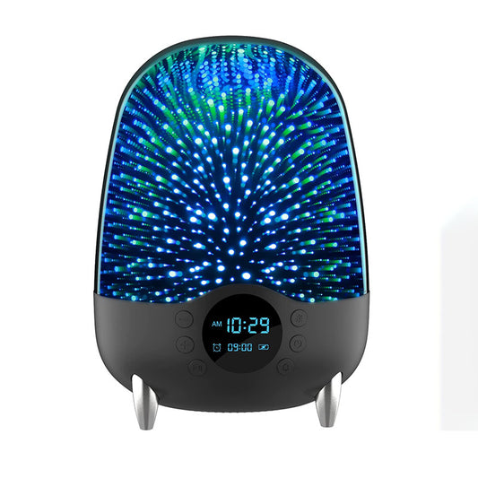 Lámpara Nocturna Inteligente con Bluetooth y Luz Ambiental Multicolor - Image 2