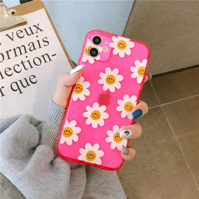 Funda iPhone 11 con Diseño Margarita Sonriente Fluorescente - Image 7