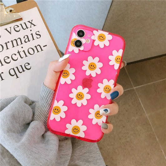 Funda iPhone 11 con Diseño Margarita Sonriente Fluorescente - Image 7