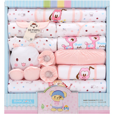 Set de 18 Piezas de Ropa para Recién Nacido - Conjunto Completo de Algodón Puro - Image 2