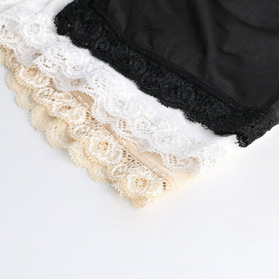 Shorts de Encaje Liso para Mujer - Image 10