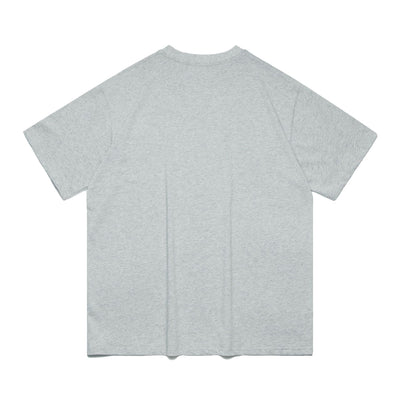 Playera de Manga Corta con Estampado de Letras Cartoon para Hombre - Image 2