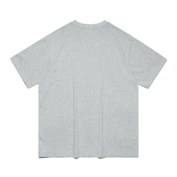 Playera de Manga Corta con Estampado de Letras Cartoon para Hombre