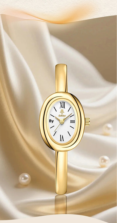 Reloj de Cuarzo Ovalado Retro Multifuncional para Mujer - Image 29
