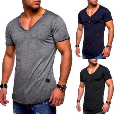 Playera Cuello V Manga Corta para Hombre - Image 18