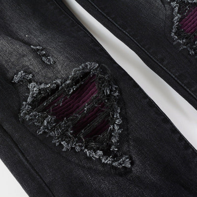 Jeans Slim Ajustados con Roturas y Stretch - Image 10