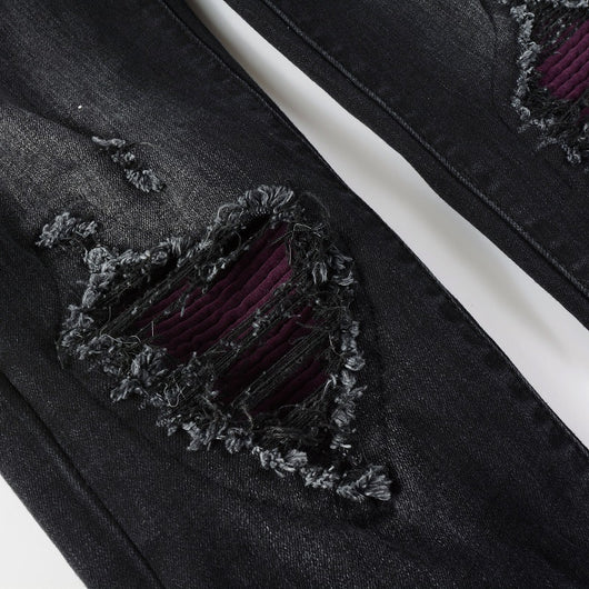 Jeans Slim Ajustados con Roturas y Stretch - Image 10
