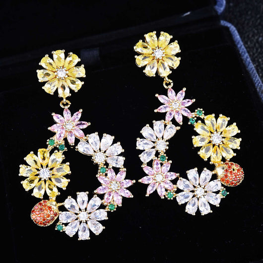 Aretes de Mariquita en Madera - Estilo Versátil para Mujer