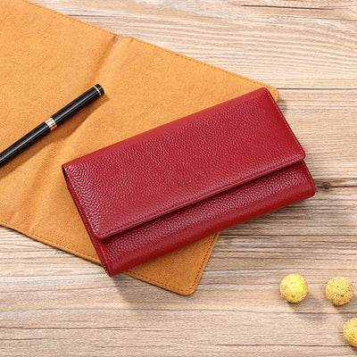 Cartera Larga de Cuero Genuino para Mujer - Diseño Europeo Premium - Image 7