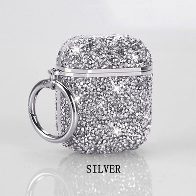 Estuche de Auriculares Bluetooth de Lujo con Incrustaciones de Diamantes - Image 20