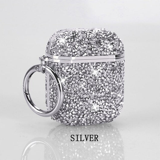 Estuche de Auriculares Bluetooth de Lujo con Incrustaciones de Diamantes - Image 20