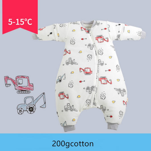 Pijama de una pieza para bebé otoño e invierno - Image 27