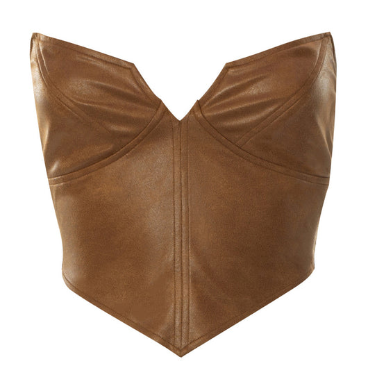 Chaleco Casual sin Mangas con Cierre y Escote Asimétrico para Mujer - Image 4