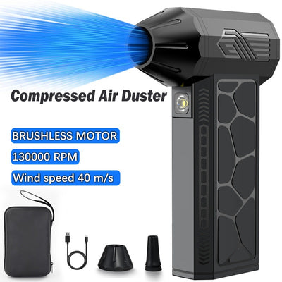 Ventilador Portátil de Alta Potencia con Modo Turbo - Image 2