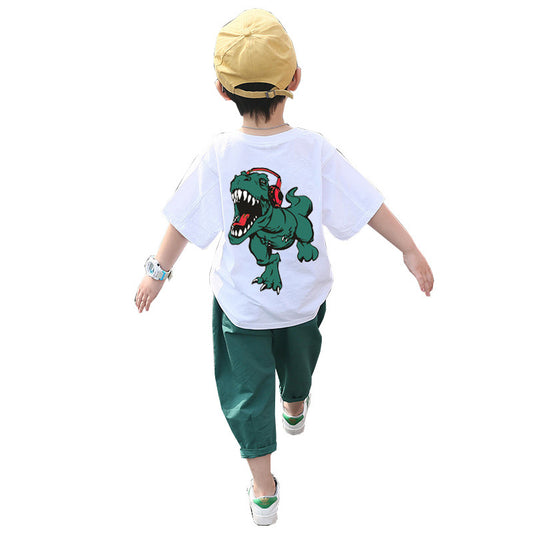 Traje Formal de Verano para Niños - Conjunto Elegante Estilo Occidental - Image 2