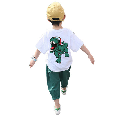 Traje Formal de Verano para Niños - Conjunto Elegante Estilo Occidental - Image 2