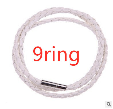 Pulsera de Cuero Trenzado Personalizada para Hombre con Nombre y Acero Inoxidable - Image 60