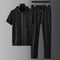 Conjunto de Dos Piezas: Camisa y Pantalón Corto Ligero para Hombre