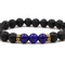 15 Colors Negro Lava Stone Imperial Chakra Beads Essential Oil Diffuser Bracelet Balance Yoga Pulseira Feminina Buddha Jewelry G