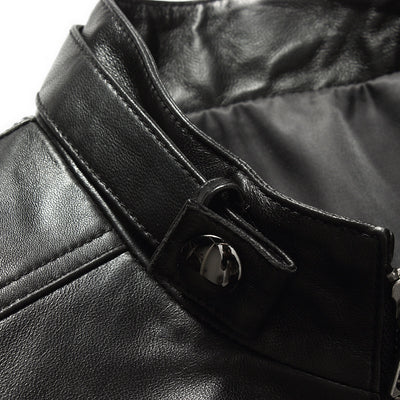 Chaqueta de Cuero para Hombre - Estilo Clásico y Duradero - Image 4