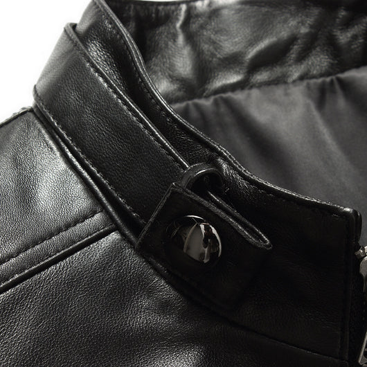 Chaqueta de Cuero para Hombre - Estilo Clásico y Duradero - Image 4