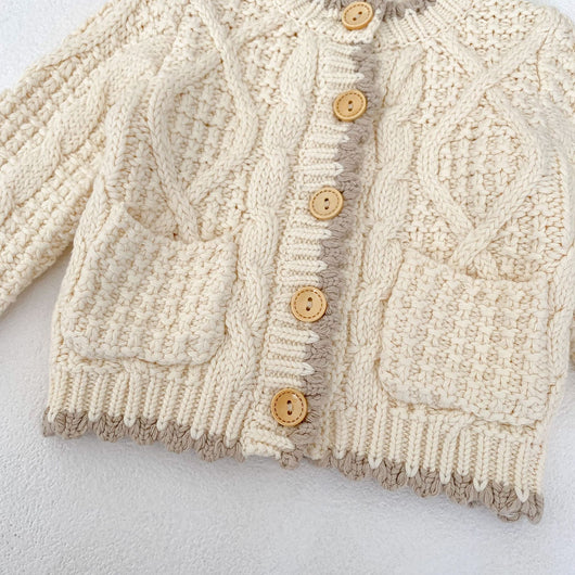 Suéter Tejido Niña Cuello Redondo Diseño Personalizado - Image 12